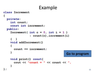 15
Example
Go to program
 