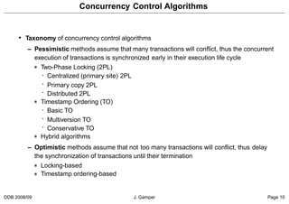 Lecture 4 DDBS.pdf concurrency control managment | PDF