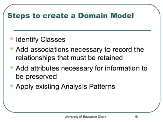 Domain object model | PPT