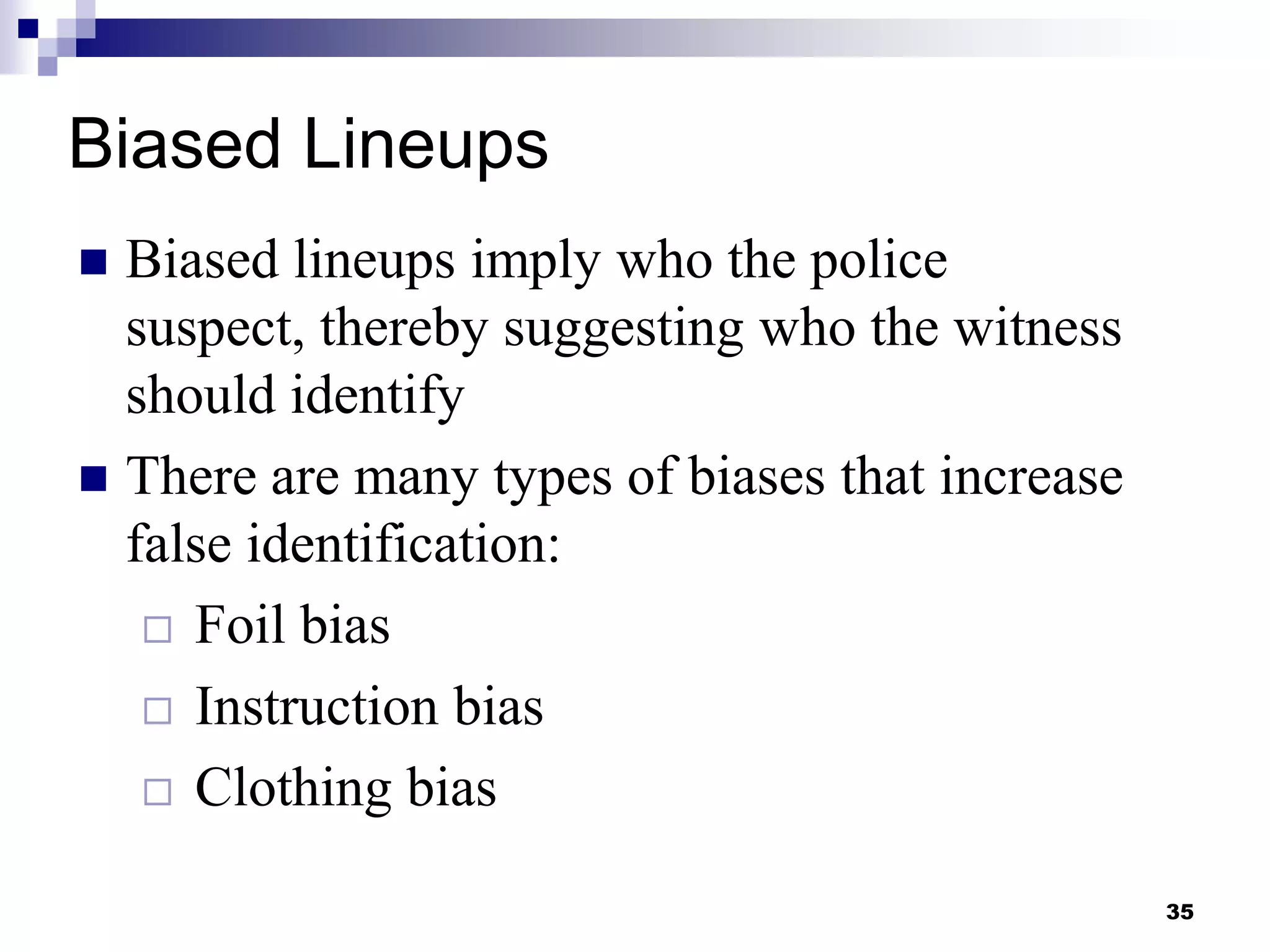 The Psychology Of Eyewitness Testimony: What Really Matters - 8mfdcja