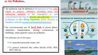 Environmental Pollution and Public Health Impacts | PPTX