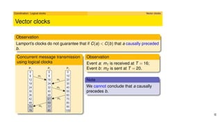 Understanding Coordination and Logical Clocks in Distributed Systems | PDF