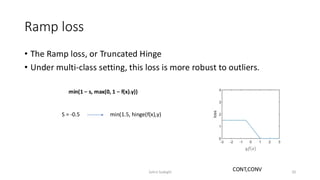 Machine Learning Lectures - Loss Functions (1) | PDF