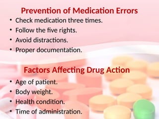 Comprehensive Guide to Safe Medication Administration in Nursing | PPT