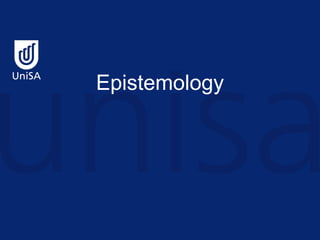 Epistemology 