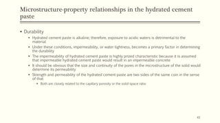 Comprehensive Analysis of Concrete Microstructure and Its Impact on ...