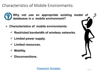 Lecture 4 mobile database system | PPT
