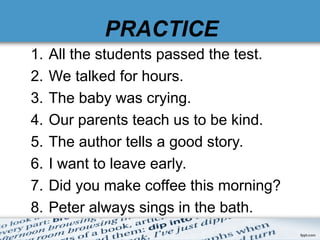 Comprehensive English Grammar Lecture on Passive Voice and Tenses | PPT