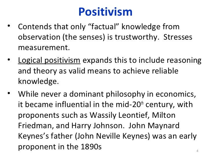 Difference Between Empiricism And Positivism