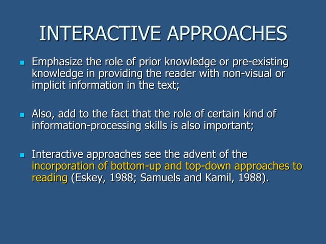Lecture 4 reading models (2) | PPT