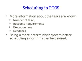 Comprehensive Overview of Real-Time Systems and Scheduling in Embedded ...