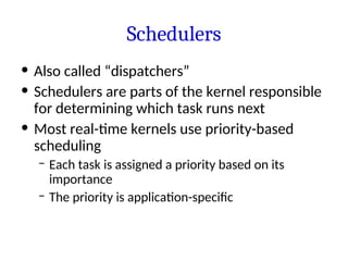 Comprehensive Overview of Real-Time Systems and Scheduling in Embedded ...