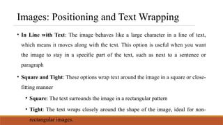 what is microsoft word and how it helps in ICT | PPTX