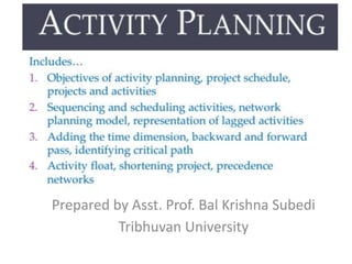 Prepared by Asst. Prof. Bal Krishna Subedi
Tribhuvan University
 