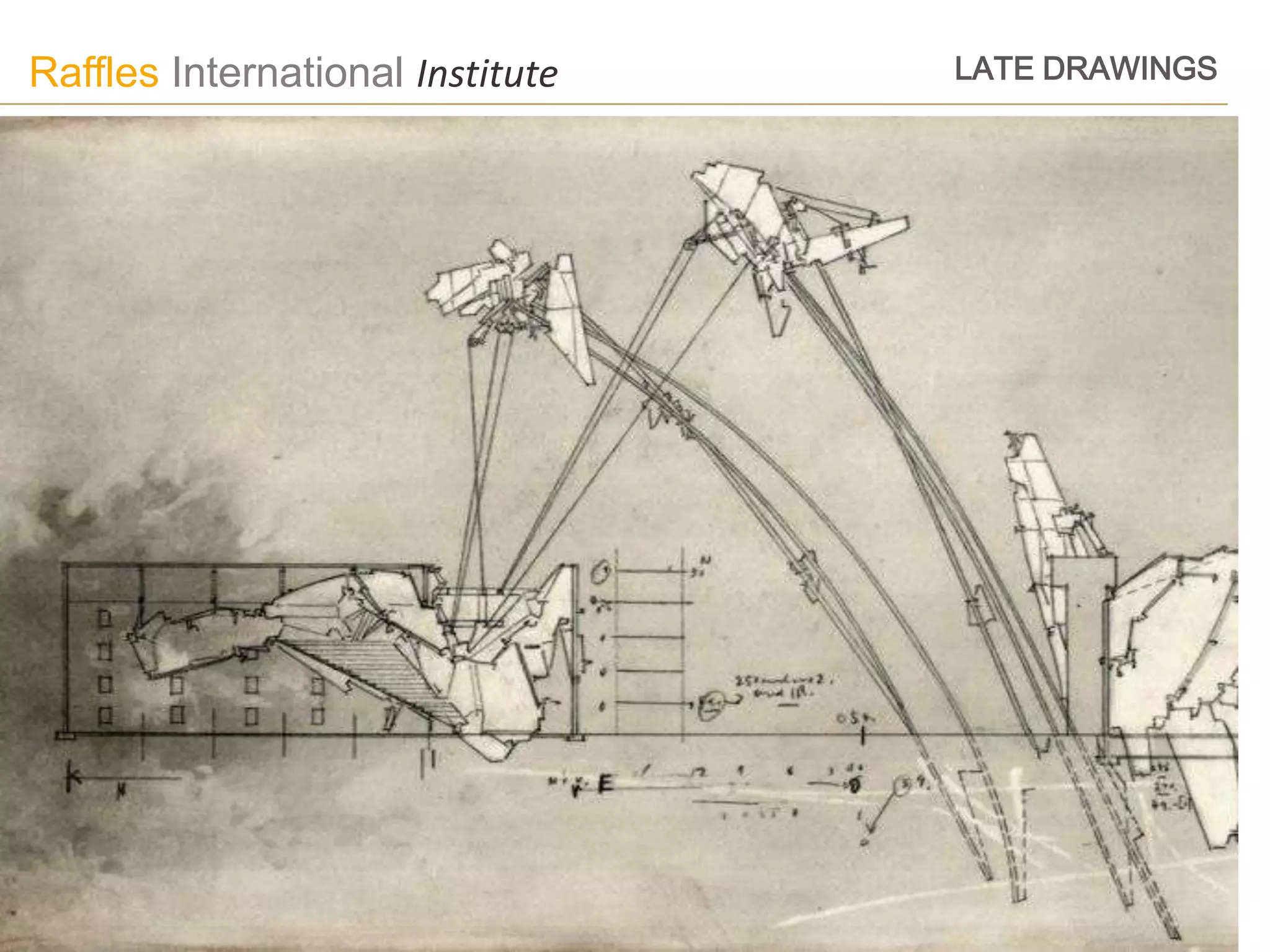 Raffles International Institute   LATE DRAWINGS
 