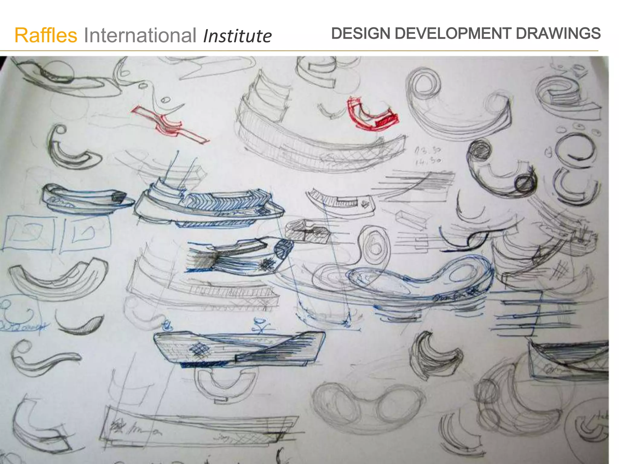 Raffles International Institute   DESIGN DEVELOPMENT DRAWINGS
 