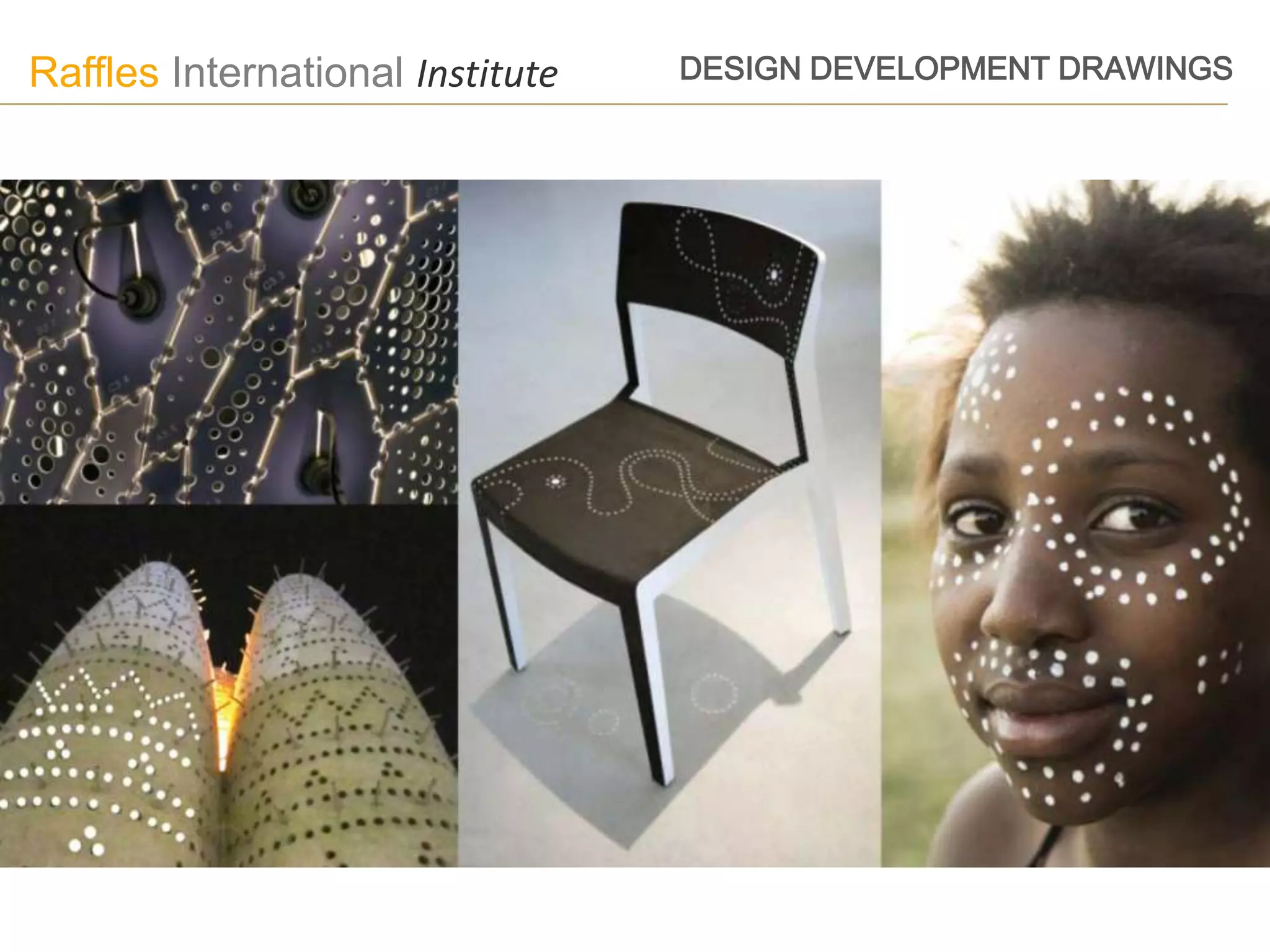 Raffles International Institute   DESIGN DEVELOPMENT DRAWINGS
 