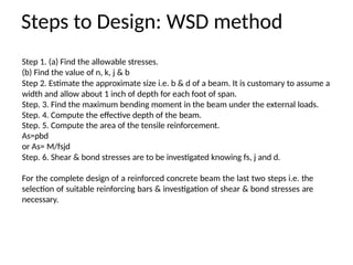 Wsd Worksheet Lecture 4_WSD_Singly beam examples.pptxg | PPTX