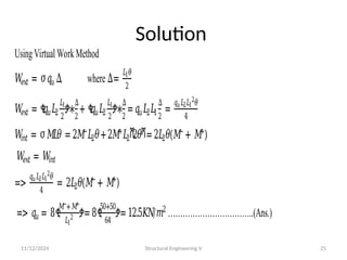 Yield Line Analysis Solutions Unit Rotation Lecture 4 yield line yield line analysis of slab for civil engineering ...