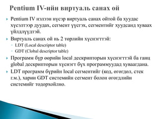 Гадаад фрагментац хийгдэж байхад (г) сегсент 3-т хандахад хэдийгээр нүх байгаа ч тус тусдаа байгаа ба хэмжээ нь бага тул сегмент 3-г байрлуулж болохгүй. Иймээс аль нэг сегментийг арилгана.Ийм байдлаас гарахын тулд нүх үүсэх бүрд 0 хаяг руу дараагийн сегментийг ойртуулах замаар шилжүүлнэ.1.а.  Нүхний хэмжээ сегментүүдийн эзлэх хэмжээнээс их болтол нь хүлээгээд дараа нь нягтруулна. Санах ойг нягтруулах зорилго нь  бүх жижиг нүхнүүдийг нэг том нүх болгон сегмент байрлуулж болох зай гарган авах. Энэ аргын дутагдалтай тал нь хугацаа их шаардана. Нүх үүсэх бүрийн дараа нягтруулах нь ашиггүй.