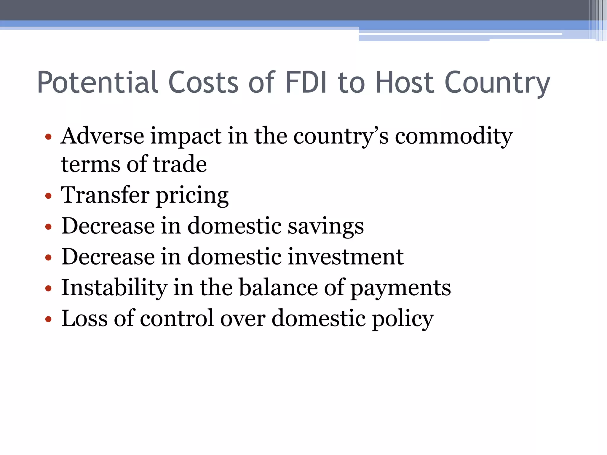 Economic Effects of Int’l Capital Flows On IncomesMPPKIIMPPKIOverall gain in income in Country IIr1r2'r2r1'MPPKIIMPPKI0k2Kk10'12-136