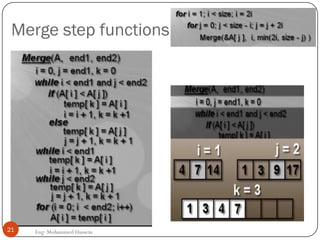 Merge step functions
21 Eng: Mohammed Hussein
 