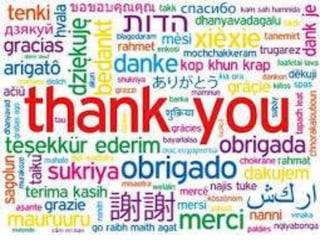 Lecture  of english presentation