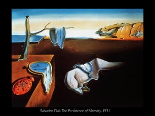 Salvador Dali, The Persistence of Memory, 1931
 