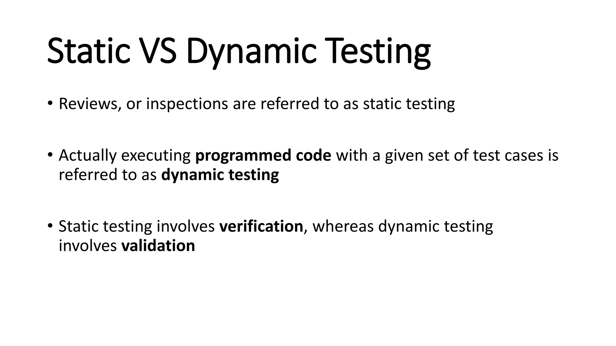 Software Quality Assurance | PPTX