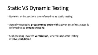 Software Quality Assurance | PPTX
