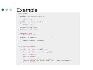 Example
 