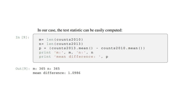 Statistical inference with Python | PPTX | Physics | Science