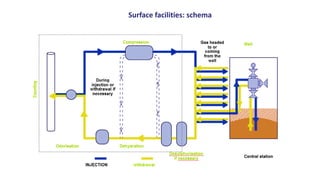 Surface facilities: schema
 