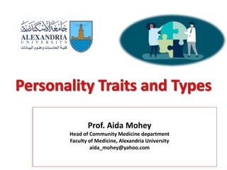Prof. Aida Mohey
Head of Community Medicine department
Faculty of Medicine, Alexandria University
aida_mohey@yahoo.com
 