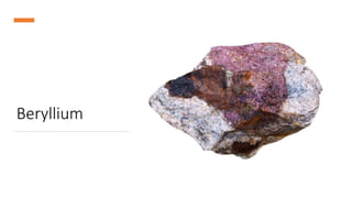 Beryllium
 