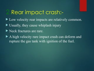 Lecture 5. ROAD TRAFFIC INJURY.pptx okay | PPTX