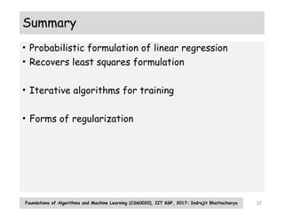 Linear Regression in Machine Learning Notes for MCA.pptx