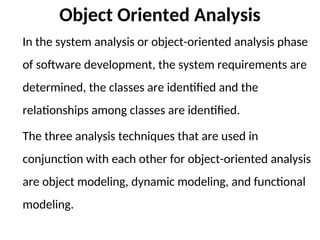Lecture5.pdf of object oriented analysis and design | PDF
