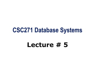 Comprehensive Overview of the Relational Database Model and Its ...