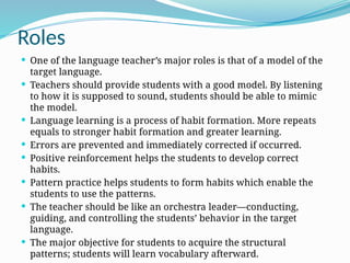 Teaching Language Model Lecture 5-A century of Language Teaching.pptx