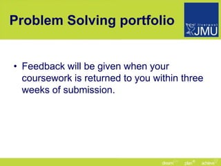 Resolving Issue Portfolio Lecture 5 concept appraisal and selection | PPTX