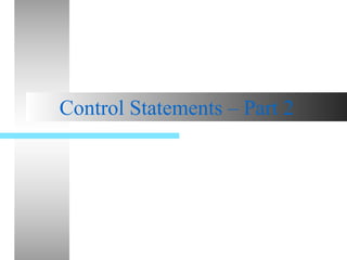 Comprehensive Guide to Control Statements and Switch Structures in C++ ...