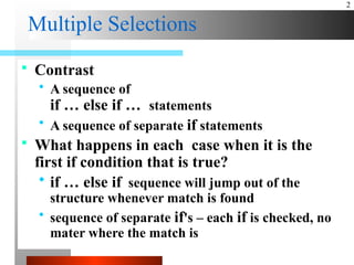 Comprehensive Guide to Control Statements and Switch Structures in C++ ...
