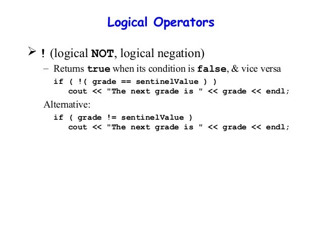 Lecture#5 Operators in C++