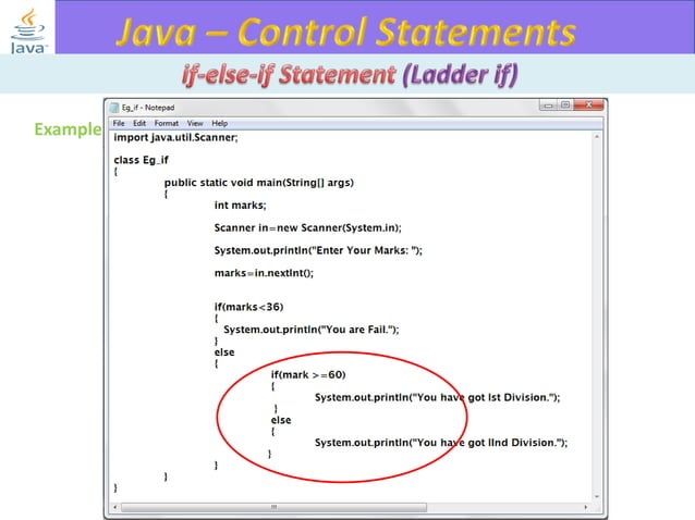java programming- control statements | PPTX