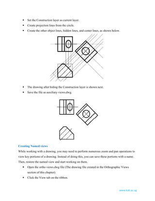 AutoCAD notes on Multi View objects.docx
