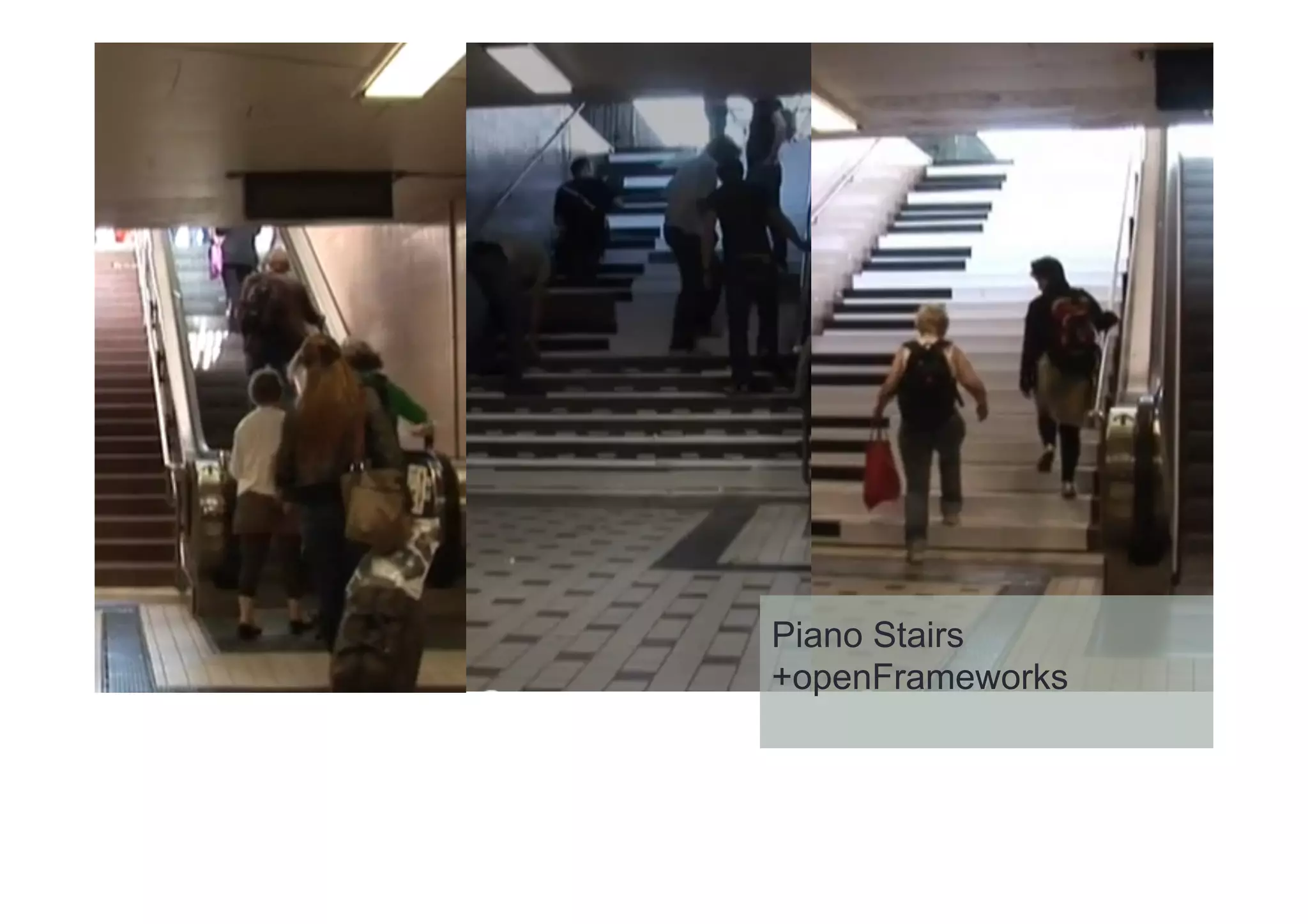 Piano Stairs
+openFrameworks
 
