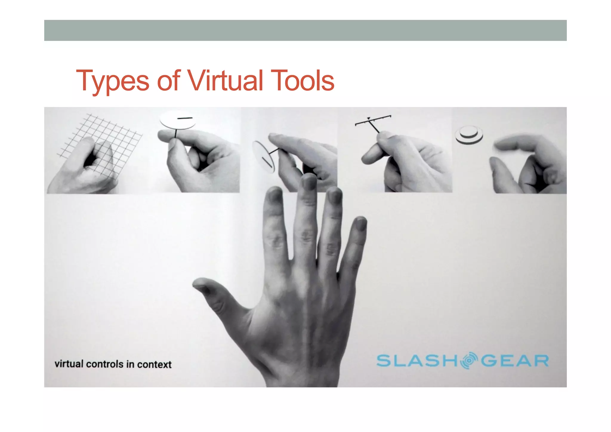 Types of Virtual Tools
•  asdasf
 