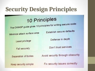 lecture5 uploaded-securitydesignprinciples-230712142733-fde2f82c.ppt