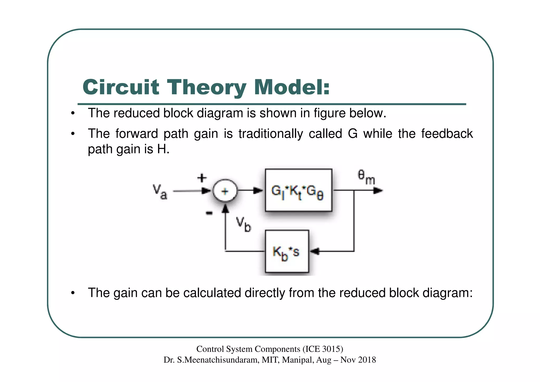 Lecture 5 Servomotor driver, control & Model | PDF